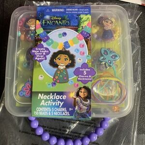 Disney: Encanto DIY Necklace Activity Set with Charms & Beads, Kids Ages 3+ NEW
